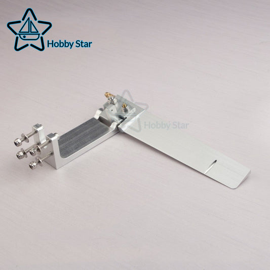 CNC Aluminum Rudder 87 x 135mm for Brushless Electric RC Boat
