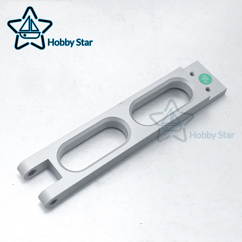 Aluminum Alloy 82mm/107mm/133mm/158mm Rudder Supporting Frame Metal Rudder Parts Rudder Bracket for RC Boat