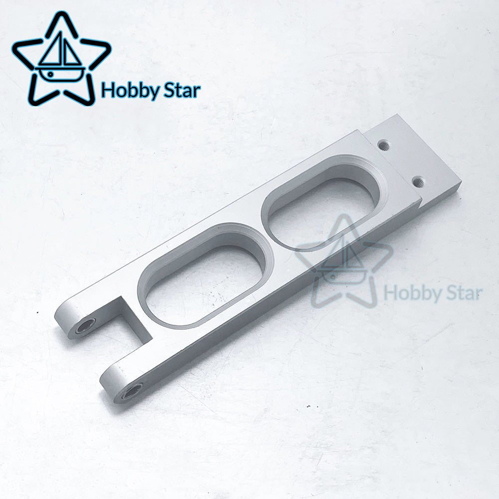 Aluminum Alloy 82mm/107mm/133mm/158mm Rudder Supporting Frame Metal Rudder Parts Rudder Bracket for RC Boat