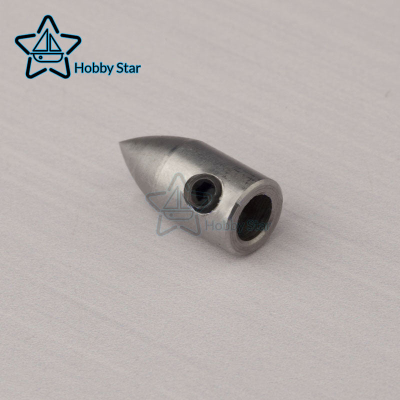 Stainless Steel Bullet Nut for 4.76mm/6.35mm RC Boat Shaft & Propeller