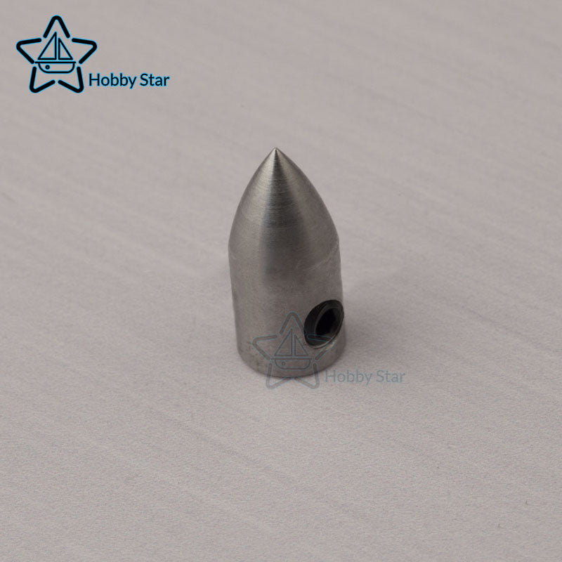 Stainless Steel Bullet Nut for 4.76mm/6.35mm RC Boat Shaft & Propeller