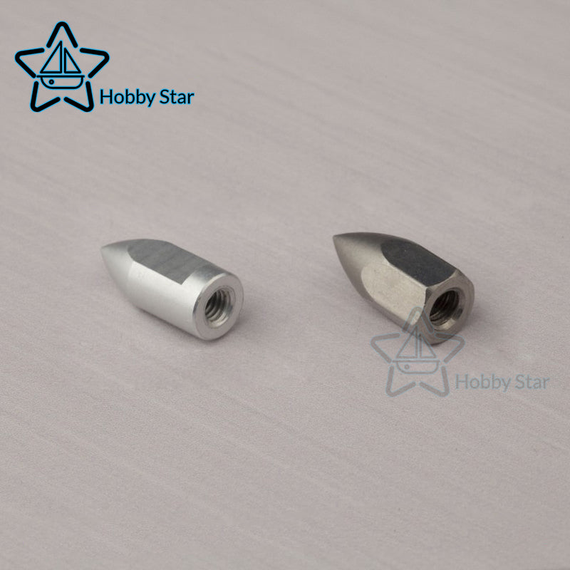 Stainless Steel Bullet Nut for M4/ M3/16 RC Boat Shaft & Propeller